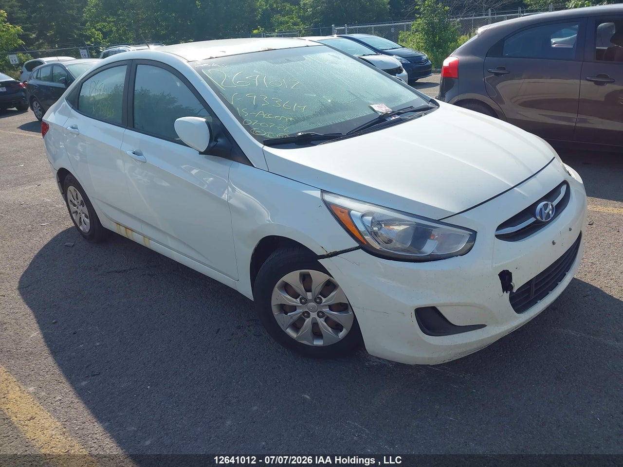 KMHCT4AE4FU933614 · 2015 HYUNDAI ACCENT