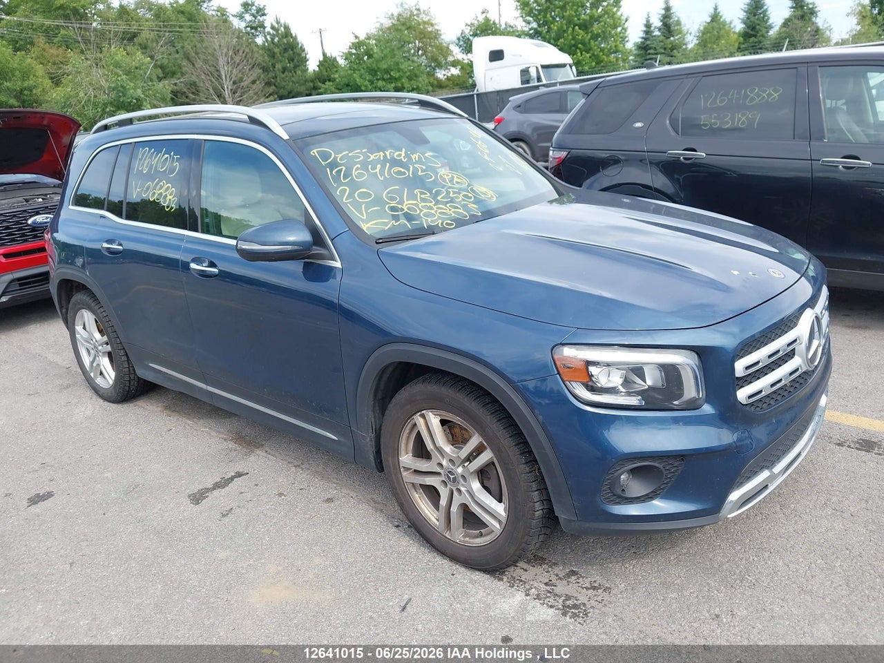 W1N4M4HB8LW068883 · 2020 MERCEDES BENZ GLB 250 4MATIC