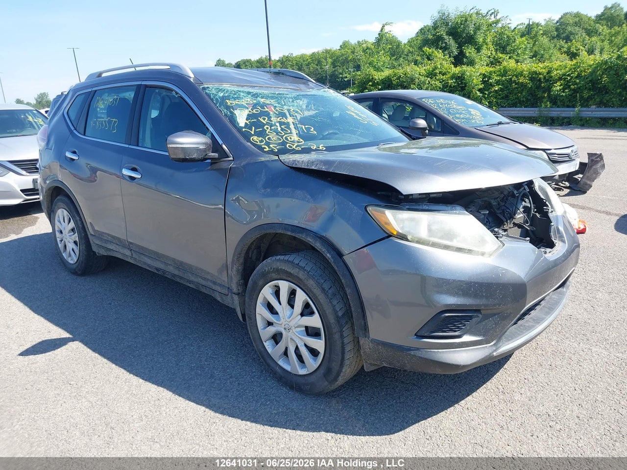 5N1AT2MV3EC835573 · 2014 NISSAN ROGUE S/SL/SV