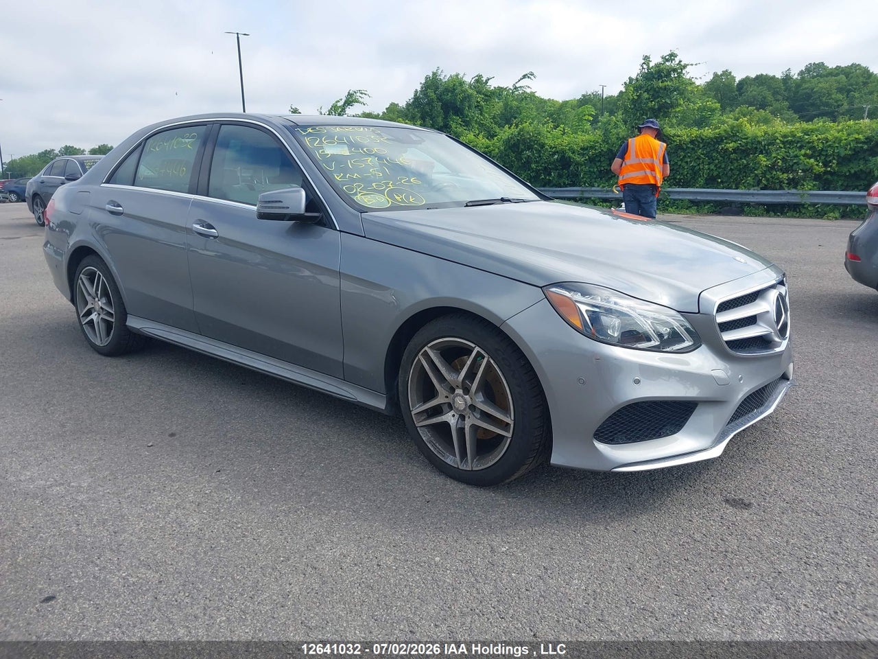 WDDHF6HB4FB157446 · 2015 MERCEDES BENZ E 400 4MATIC