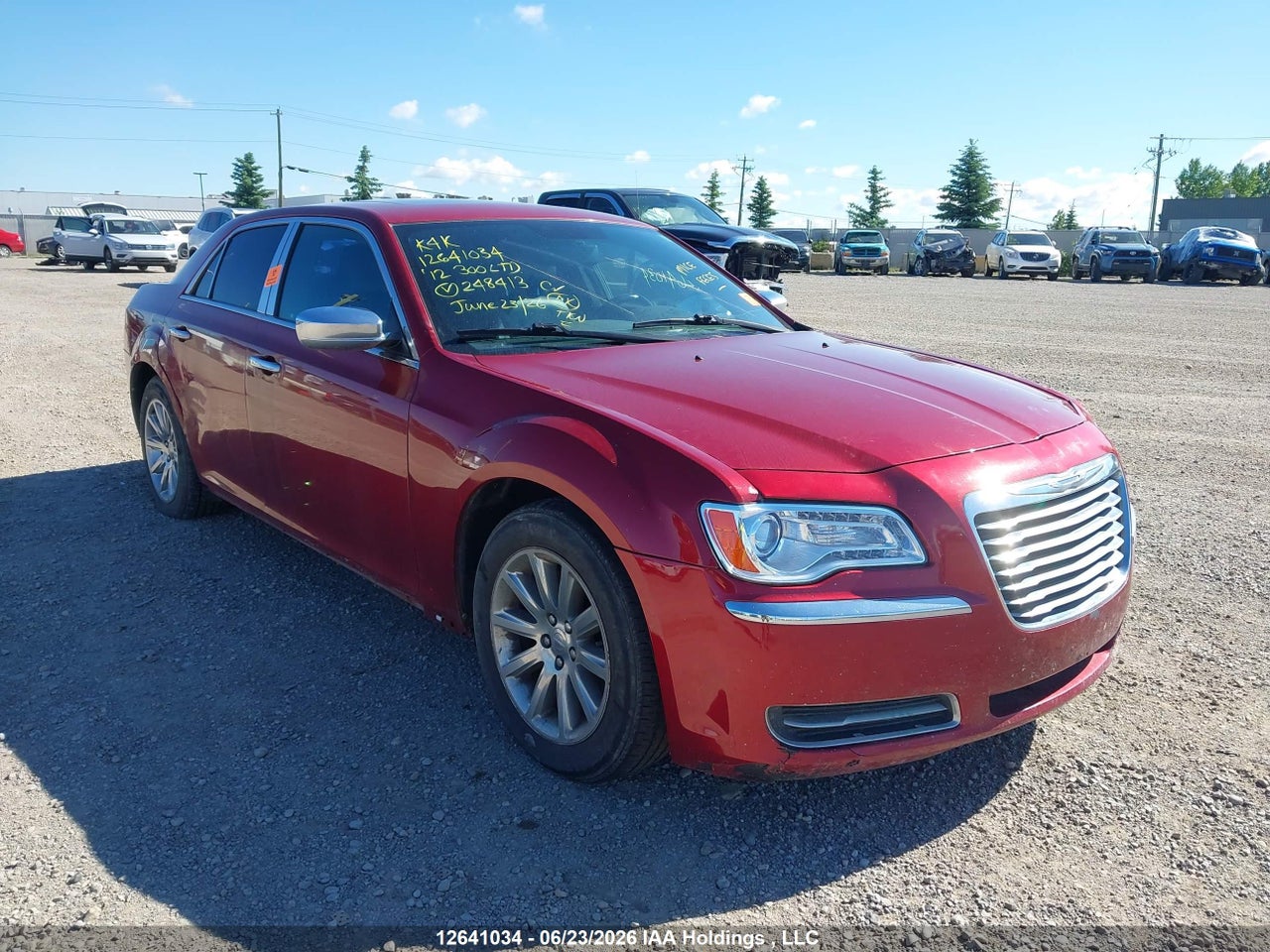 2C3CCACG3CH248413 · 2012 CHRYSLER 300 LIMITED