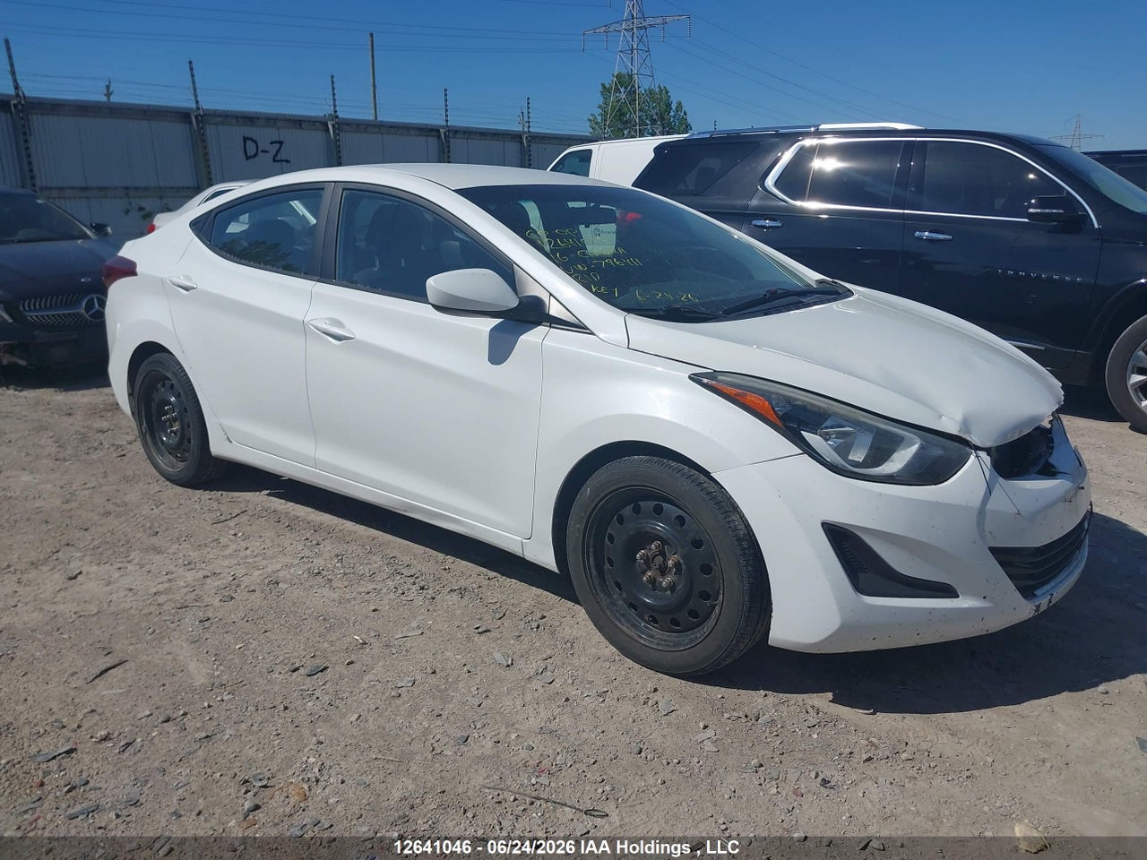 5NPDH4AE8GH796411 · 2016 HYUNDAI ELANTRA GL
