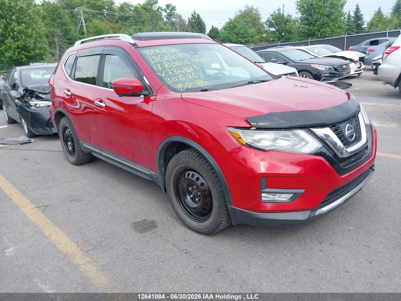 5N1AT2MV9HC734378 · 2017 NISSAN ROGUE S/SL PLATINUM/SV