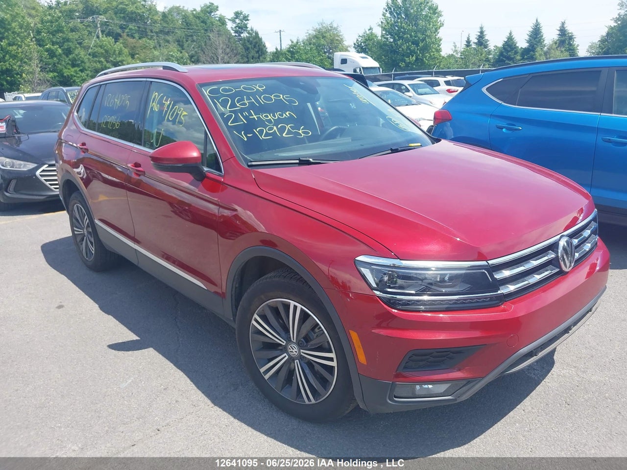3VV4B7AX3MM129256 · 2021 VOLKSWAGEN TIGUAN HIGHLINE