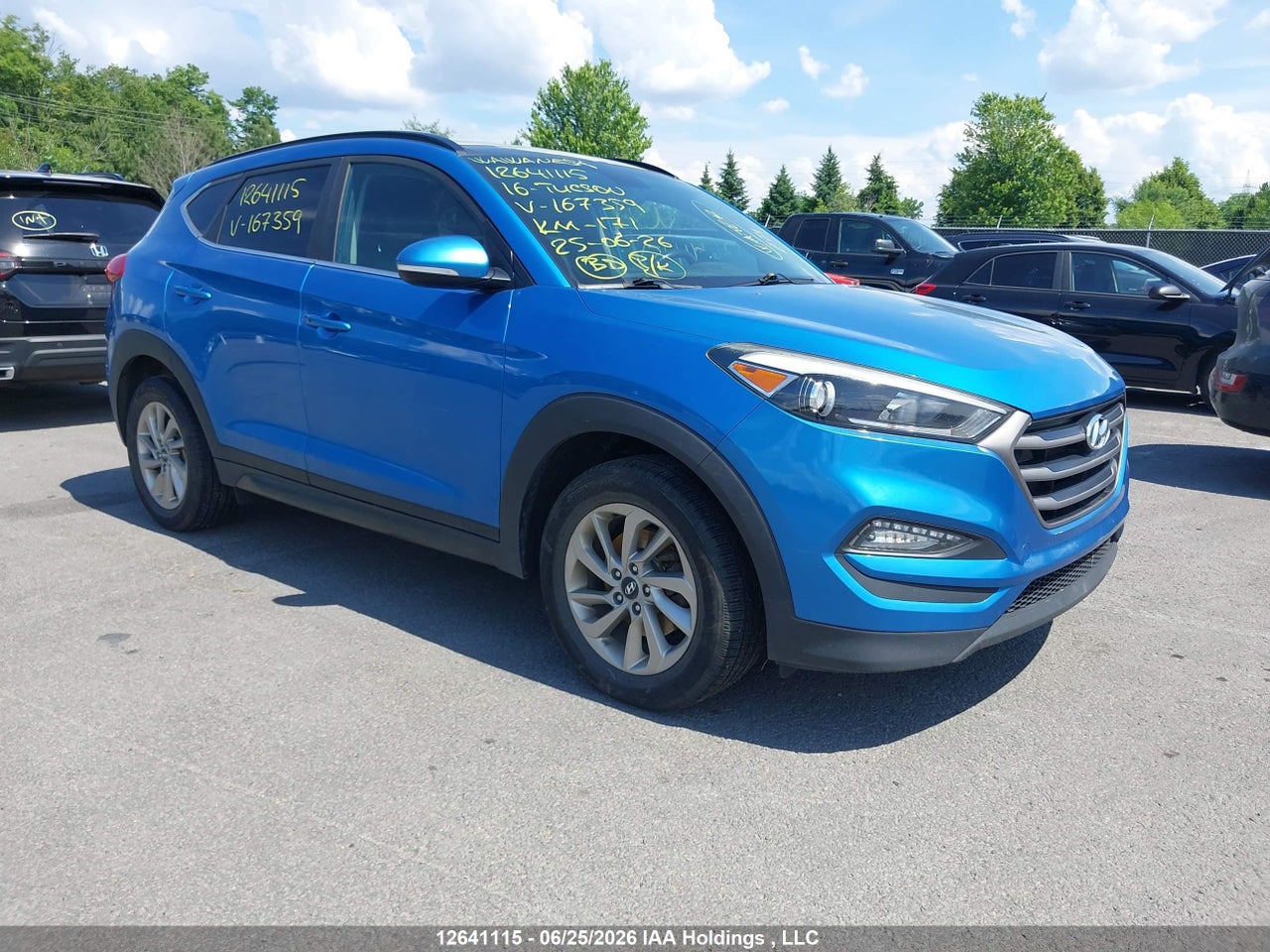 KM8J3CA44GU167359 · 2016 HYUNDAI TUCSON LUXURY