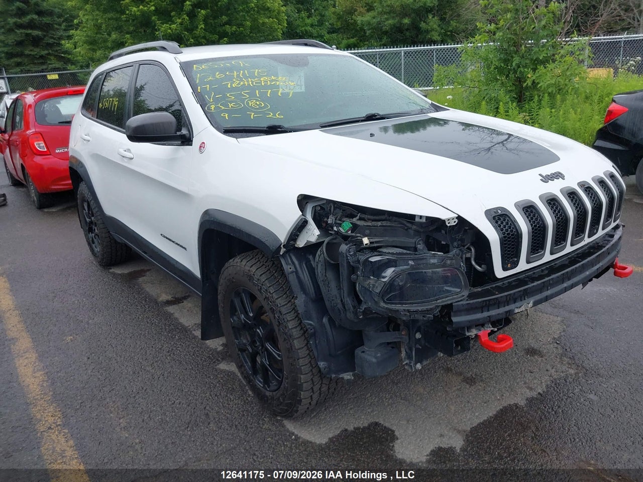 1C4PJMBS0HW551779 · 2017 JEEP CHEROKEE TRAILHAWK