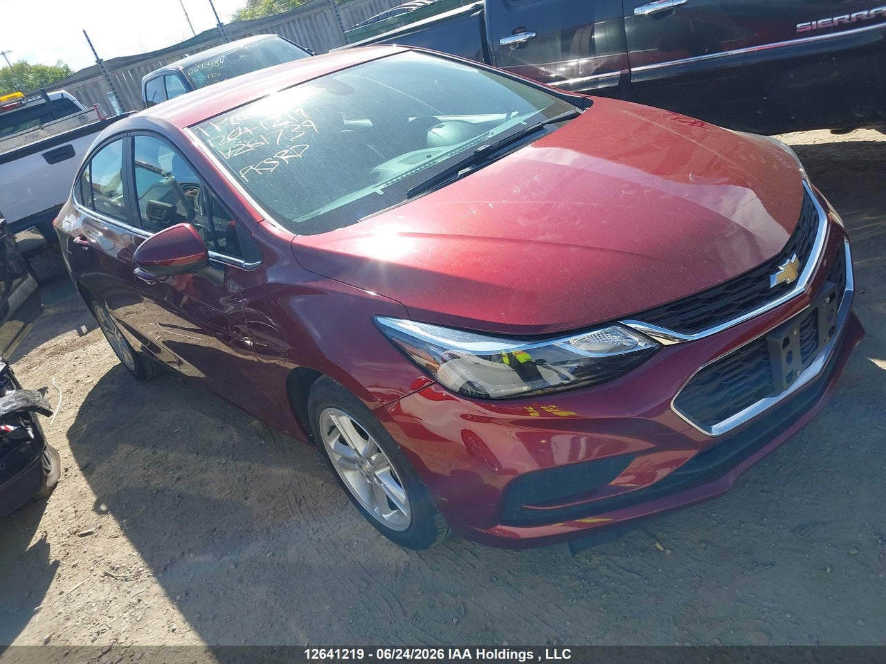 1G1BE5SM7G7261739 · 2016 CHEVROLET CRUZE LT AUTO