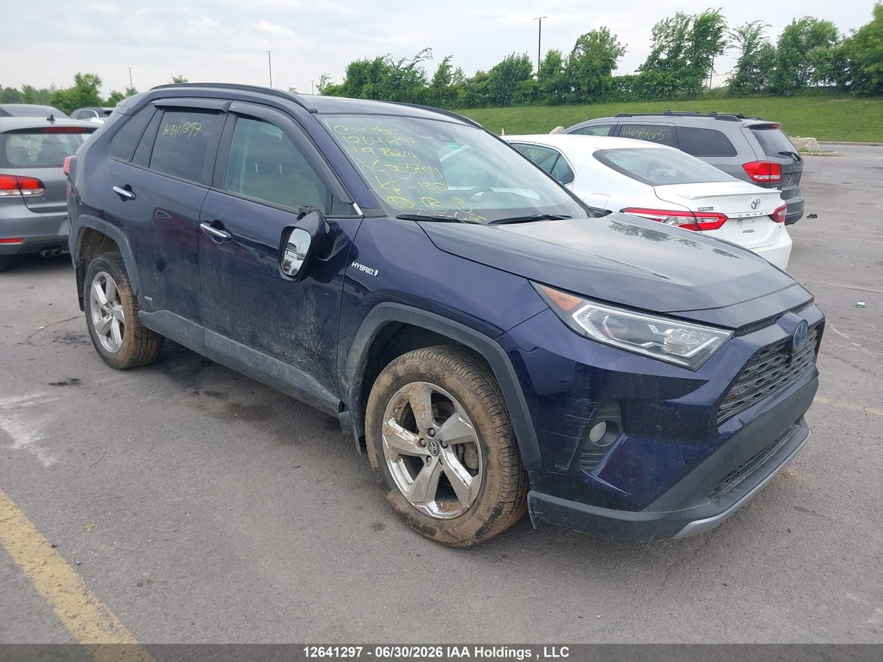 2T3DWRFV8KW003704 · 2019 TOYOTA RAV4 HYBRID LIMITED