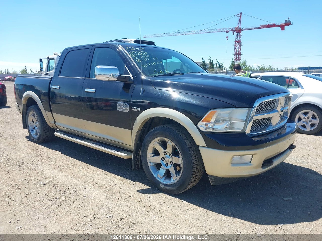 1C6RD7PT1CS210627 · 2012 RAM 1500 LARAMIE LONGHORN EDITION