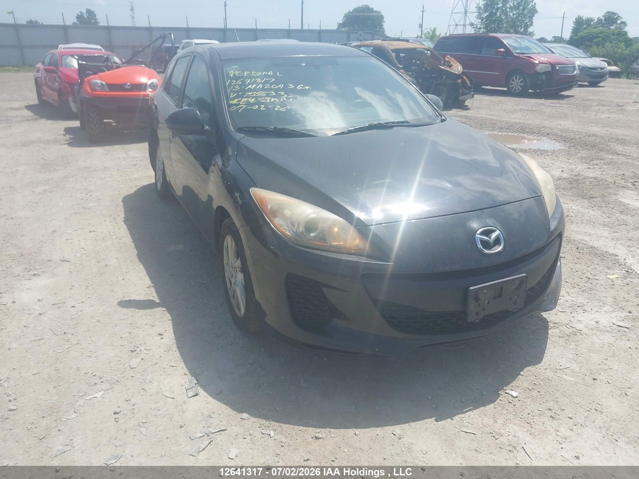 2013 MAZDA MAZDA3 GX