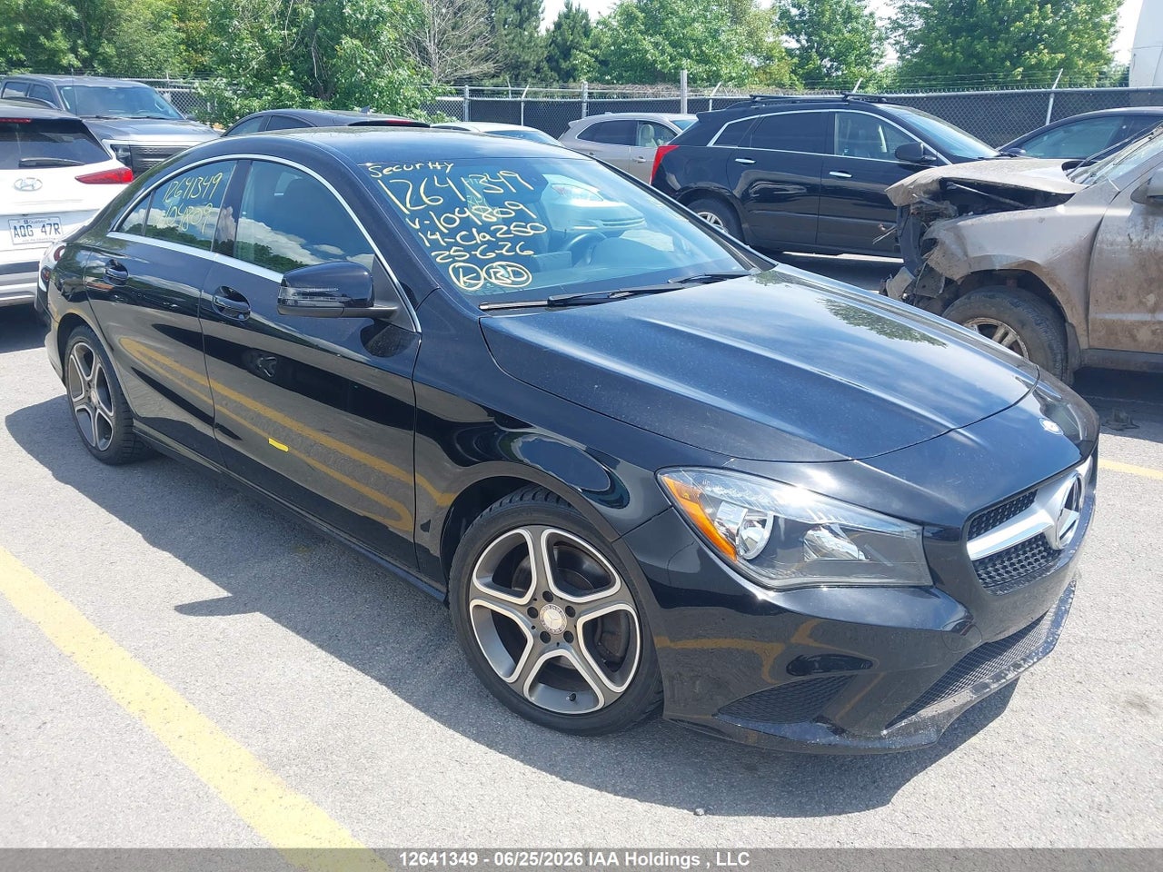 WDDSJ4GB3EN104809 · 2014 MERCEDES BENZ CLA 250 4MATIC
