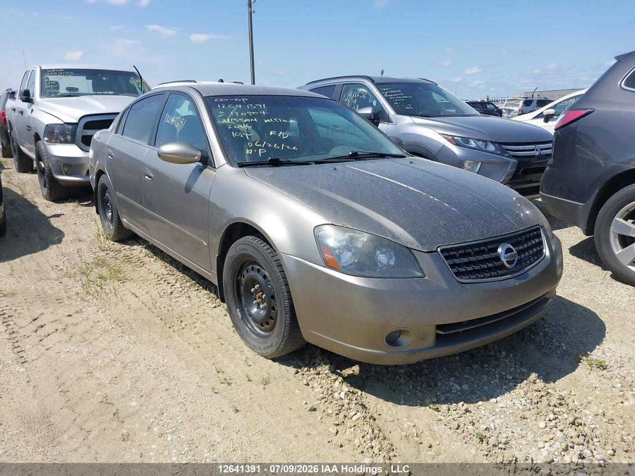 1N4AL11D96C170504 · 2006 NISSAN ALTIMA 2.5 S