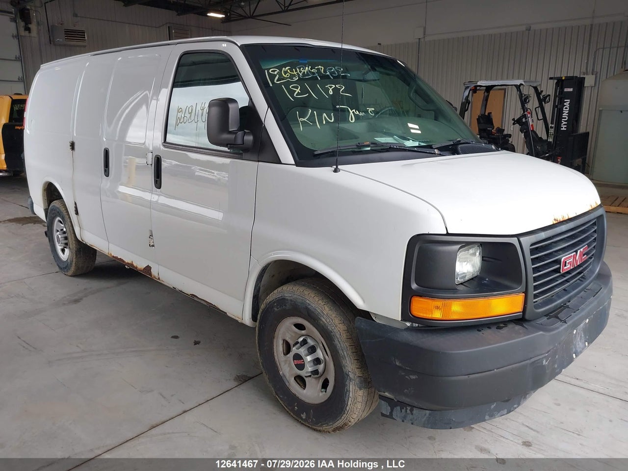 1GTW7AFF3H1121182 · 2017 GMC SAVANA 2500 WORK VAN