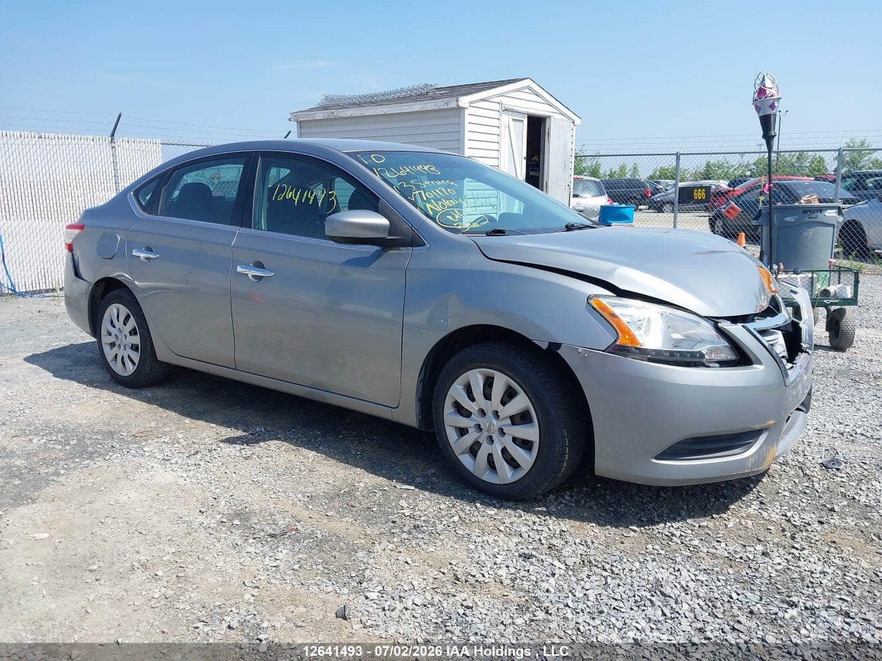 3N1AB7AP2DL701170 · 2013 NISSAN SENTRA 1.8 S/1.8 SV