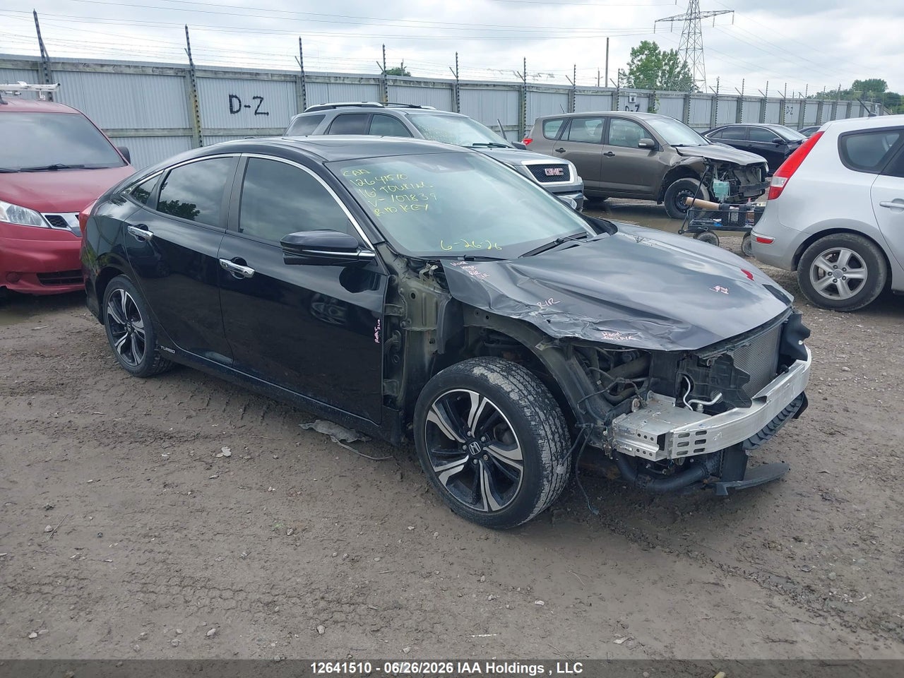 2HGFC1F98GH101839 · 2016 HONDA Civic touring