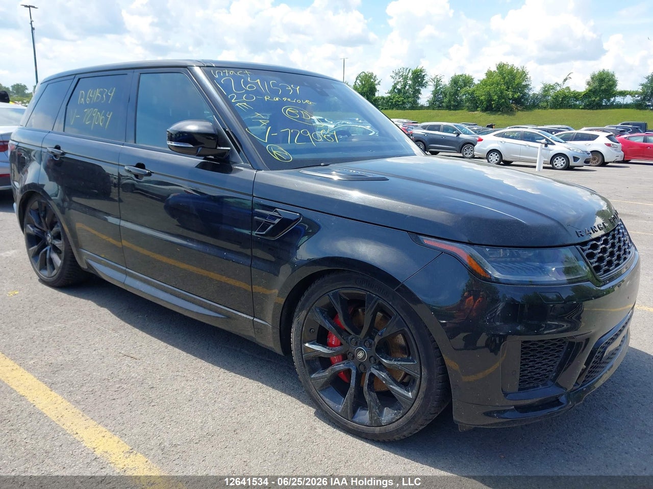 SALWS2RU2LA729064 · 2020 LAND ROVER RANGE ROVER SPORT HST MHEV