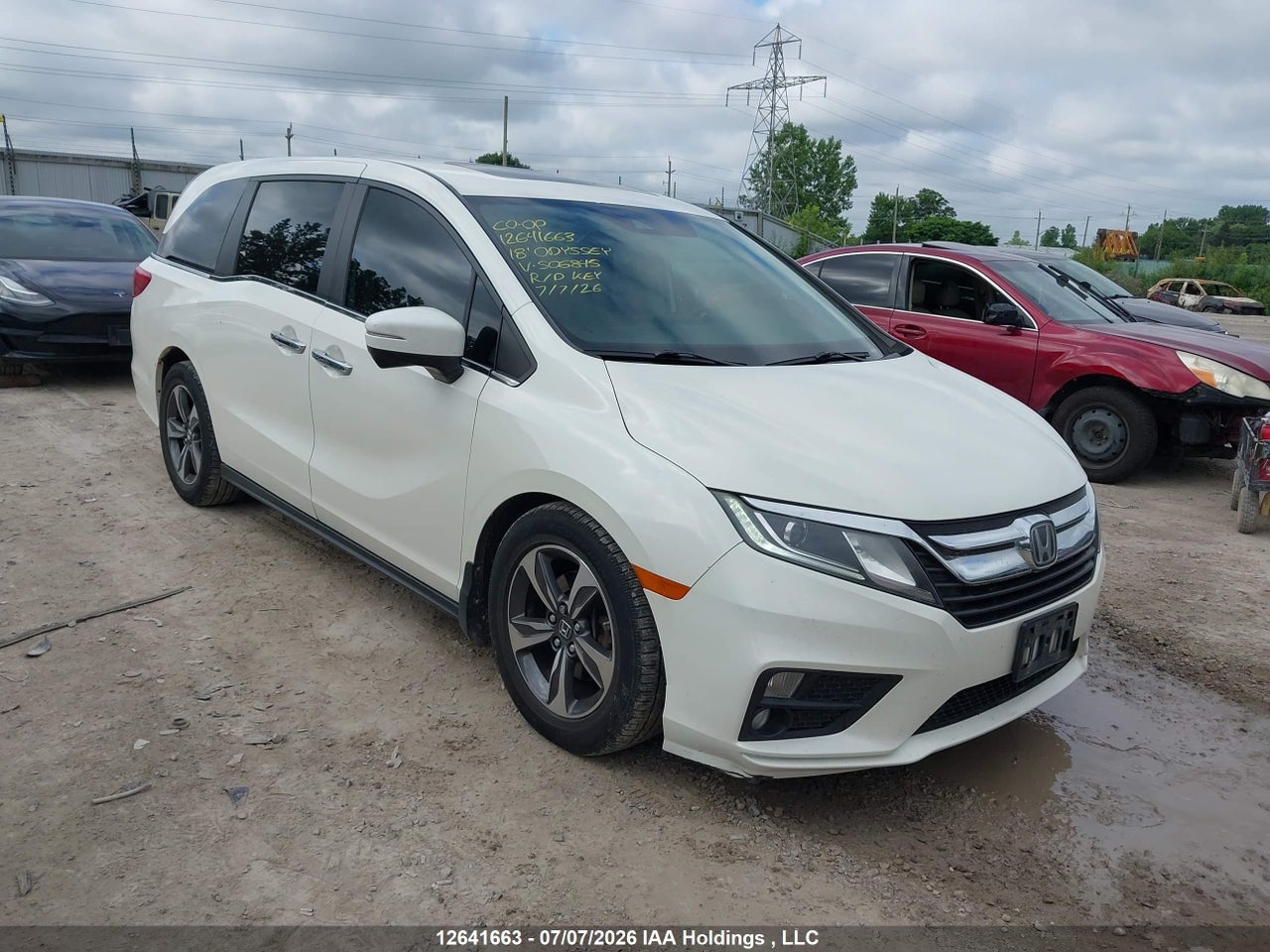 5FNRL6H42JB506845 · 2018 HONDA ODYSSEY EX
