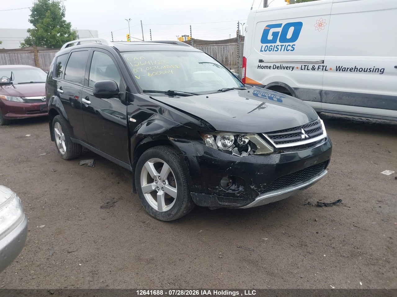 JA4MT41X57Z600864 · 2007 MITSUBISHI OUTLANDER XLS