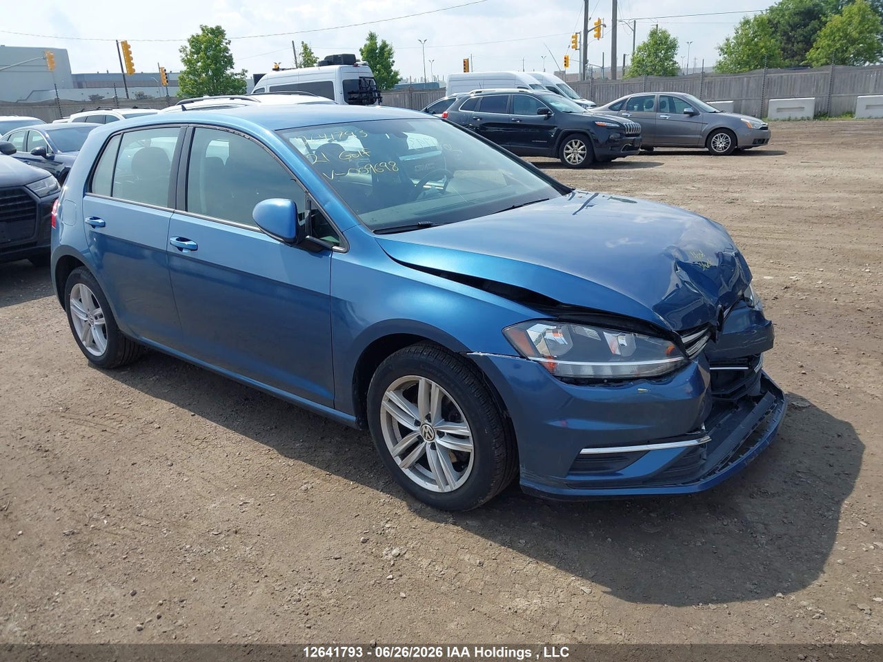 3VWG57AU8MM009698 · 2021 VOLKSWAGEN GOLF