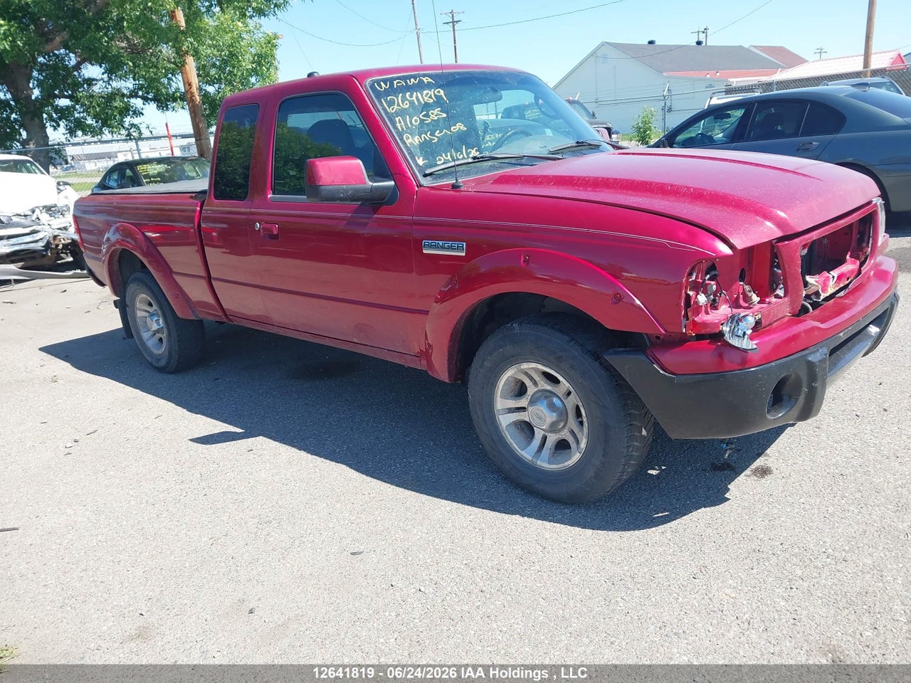 1FTYR44U38PA10585 · 2008 FORD RANGER SPORT/XL/XLT