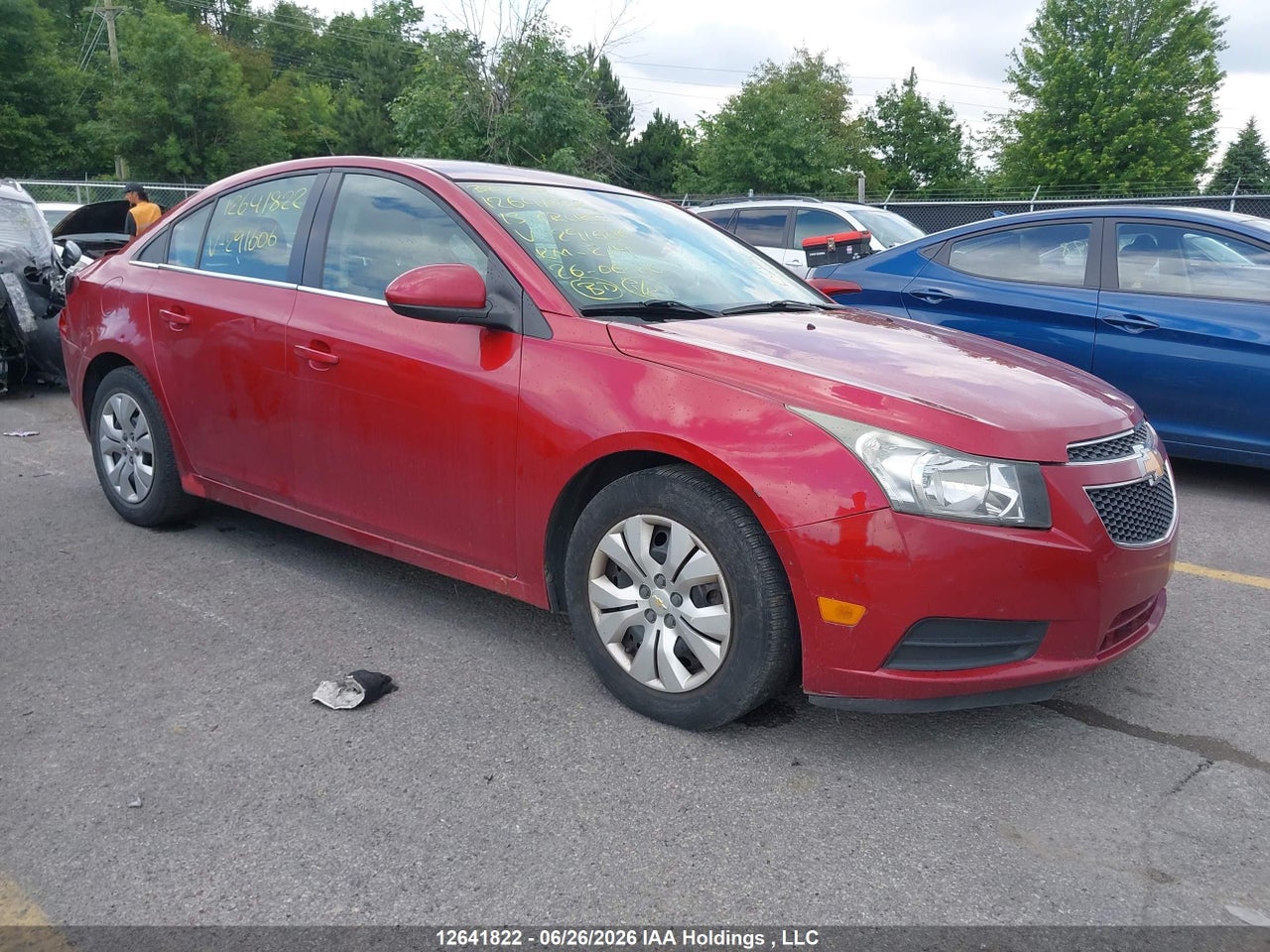 1G1PC5SB9D7291606 · 2013 CHEVROLET CRUZE LT TURBO