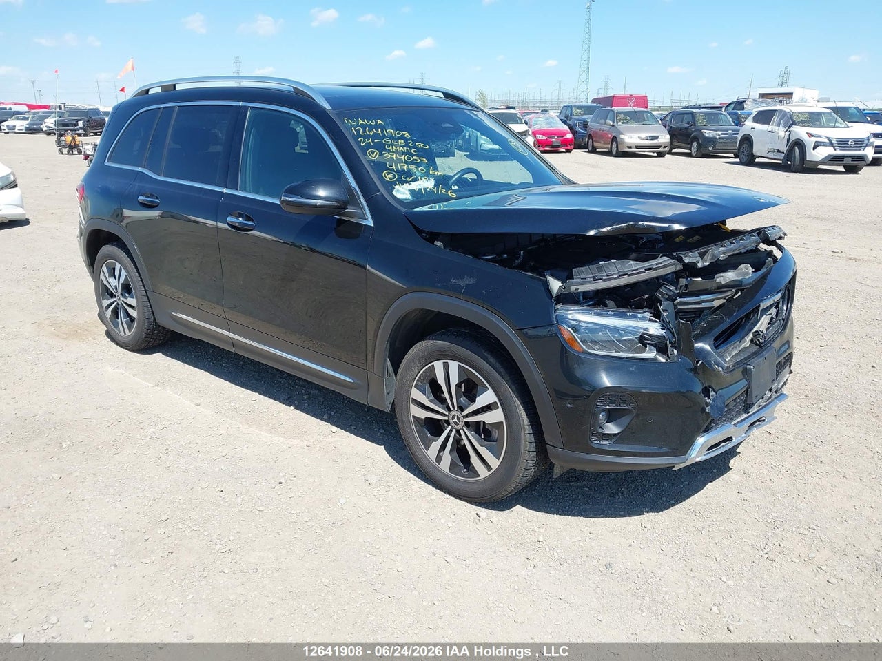 W1N4M4HB6RW374053 · 2024 MERCEDES BENZ GLB 250 4MATIC