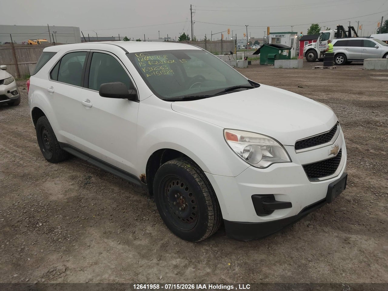 2GNALAEK0F6312063 · 2015 CHEVROLET EQUINOX LS