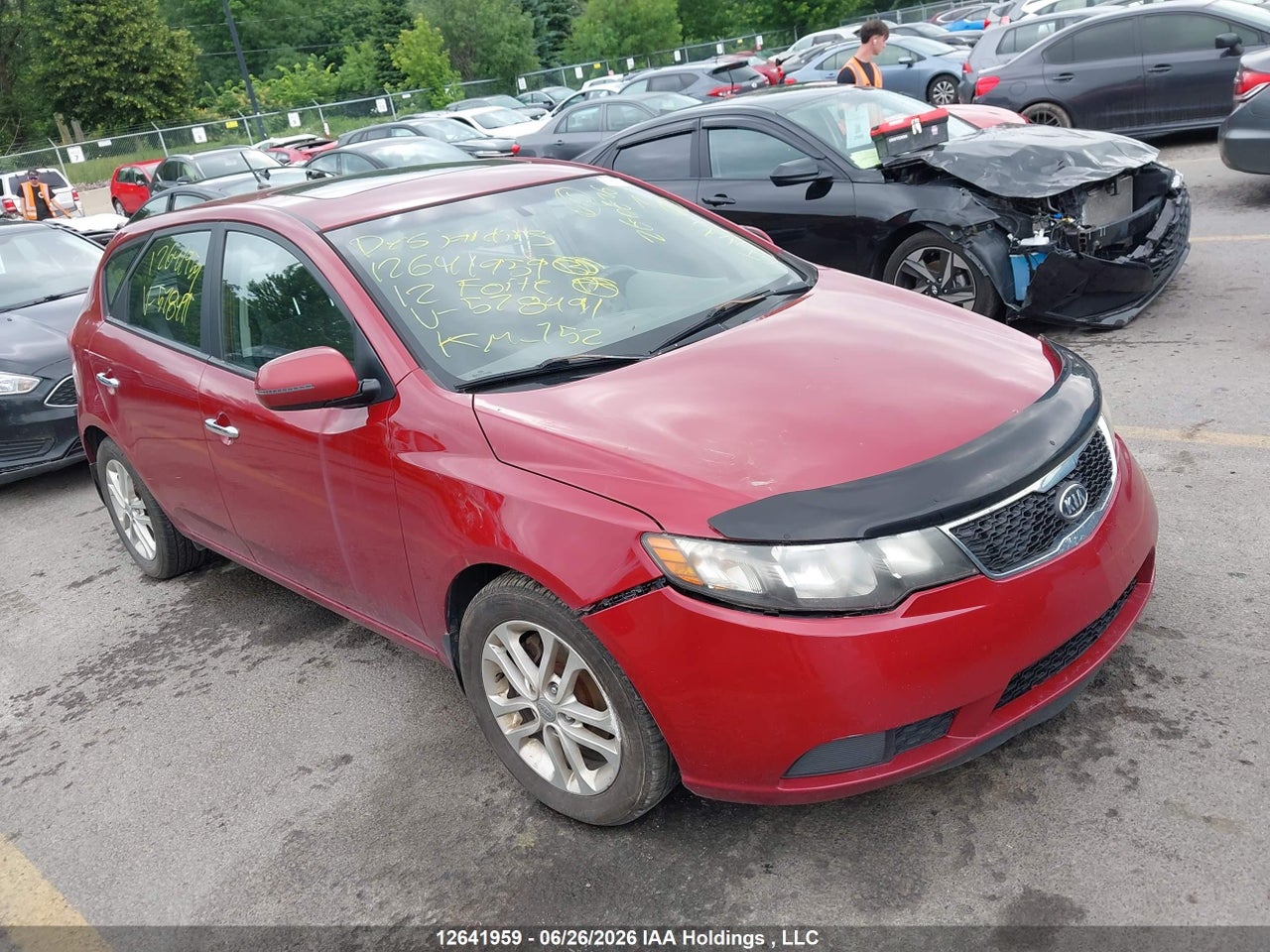 KNAFU5A26C5578491 · 2012 KIA FORTE EX