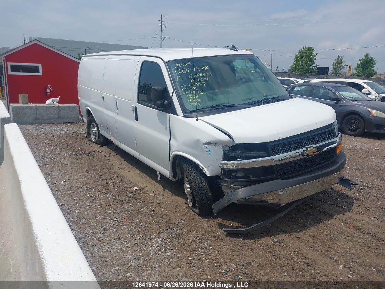 1GCWGBFP6K1276847 · 2019 CHEVROLET EXPRESS G2500