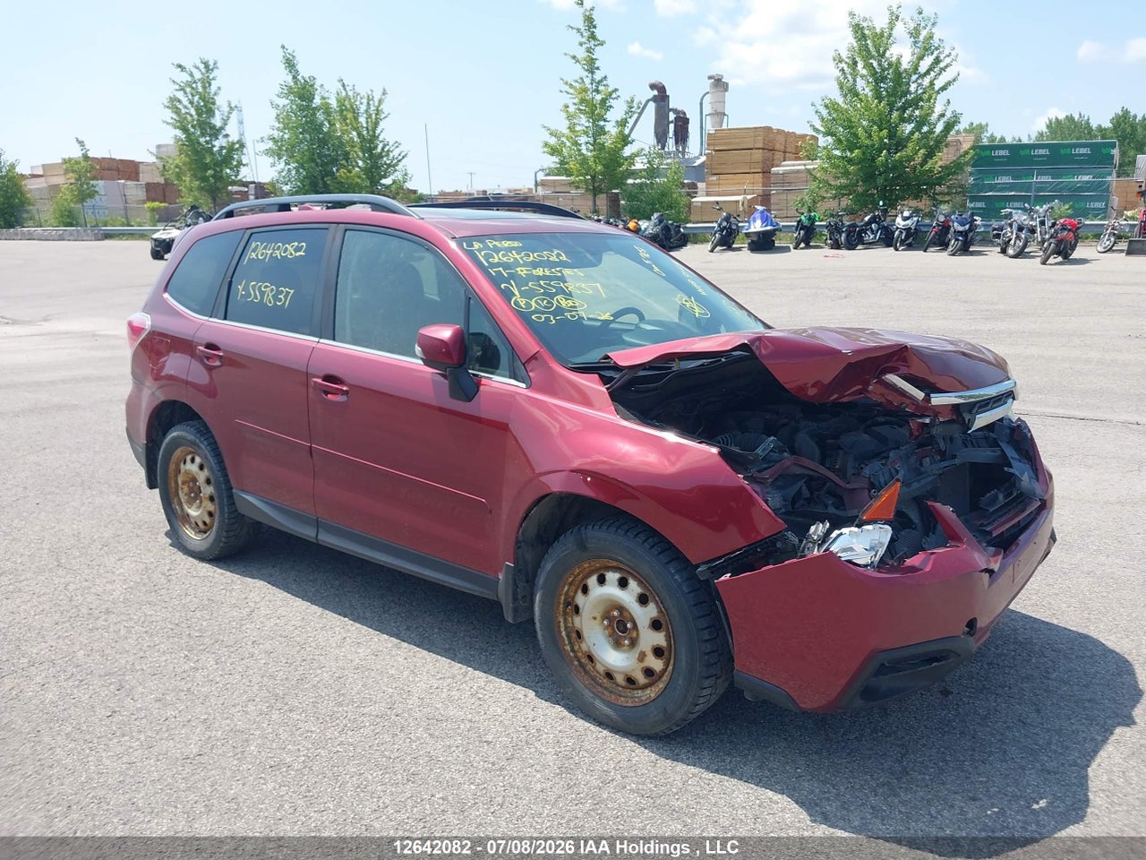 JF2SJESC8HH559837 · 2017 SUBARU FORESTER 2.5I TOURING