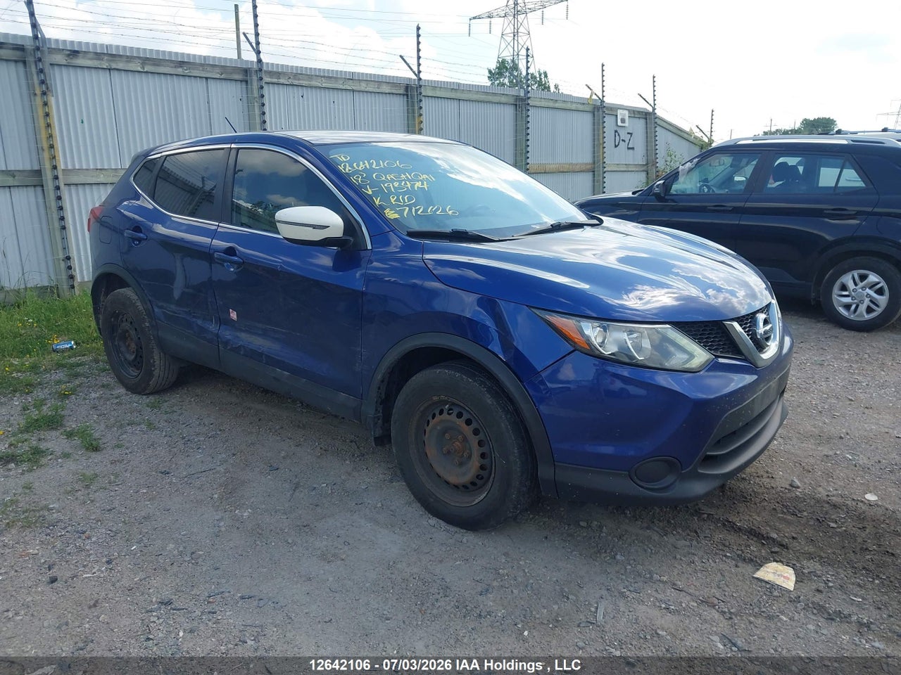 JN1BJ1CP1JW193474 · 2018 NISSAN QASHQAI S/SV