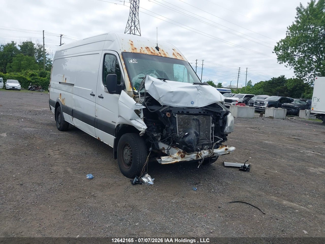 WD3BE8DC4FP153648 · 2015 MERCEDES BENZ SPRINTER 2500 HIGH ROOF