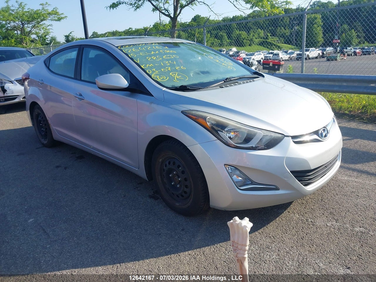 KMHDH4AE7FU285630 · 2015 HYUNDAI ELANTRA SPORT APPEARANCE