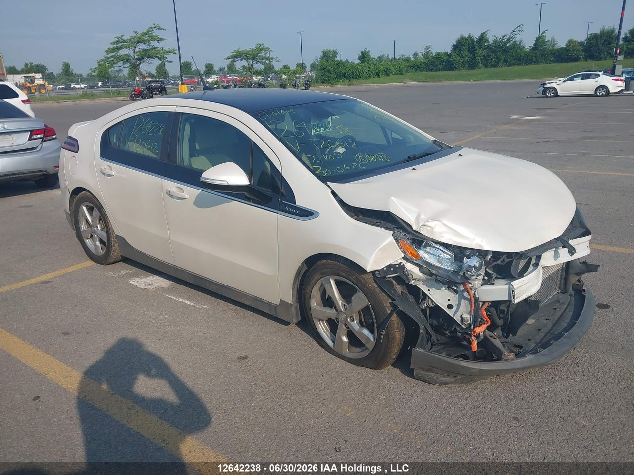 1G1RD6E44CU120612 · 2012 CHEVROLET VOLT