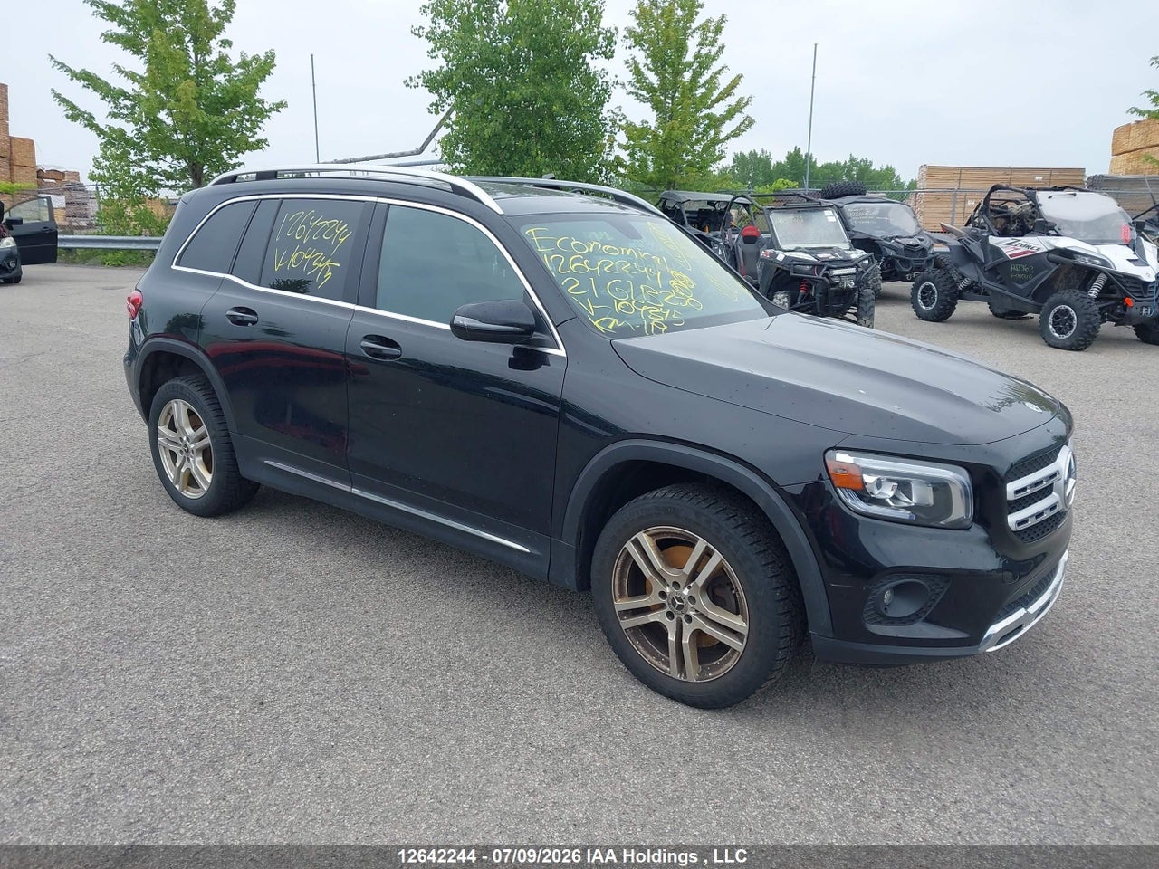 W1N4M4HB6MW104345 · 2021 MERCEDES BENZ GLB 250 4MATIC