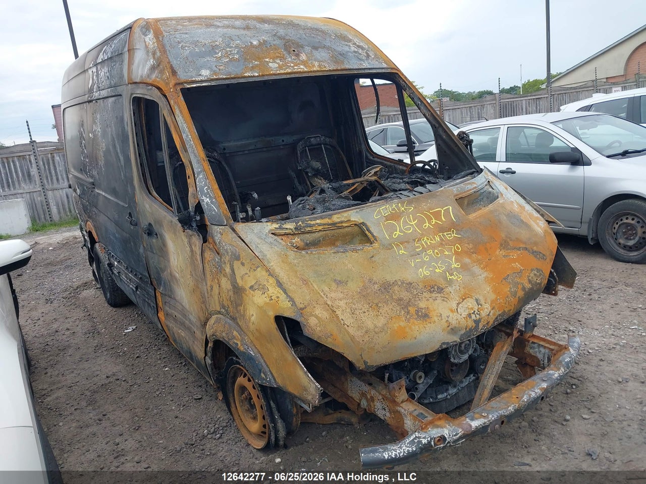 WD3BE7CCXC5690270 · 2012 MERCEDES BENZ SPRINTER 2500
