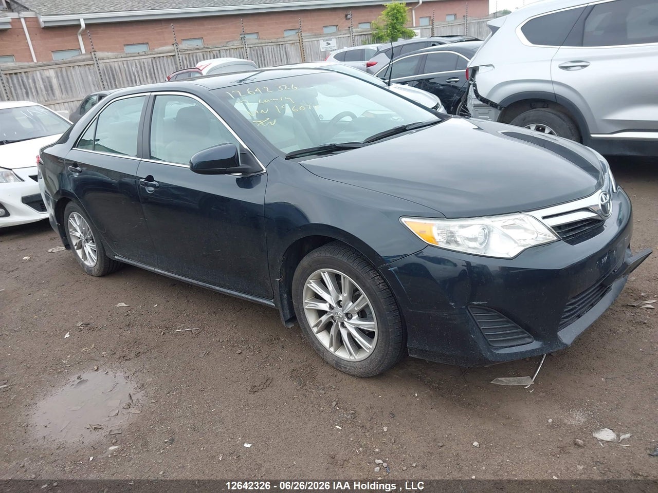 4T1BF1FK0CU156070 · 2012 TOYOTA CAMRY LE