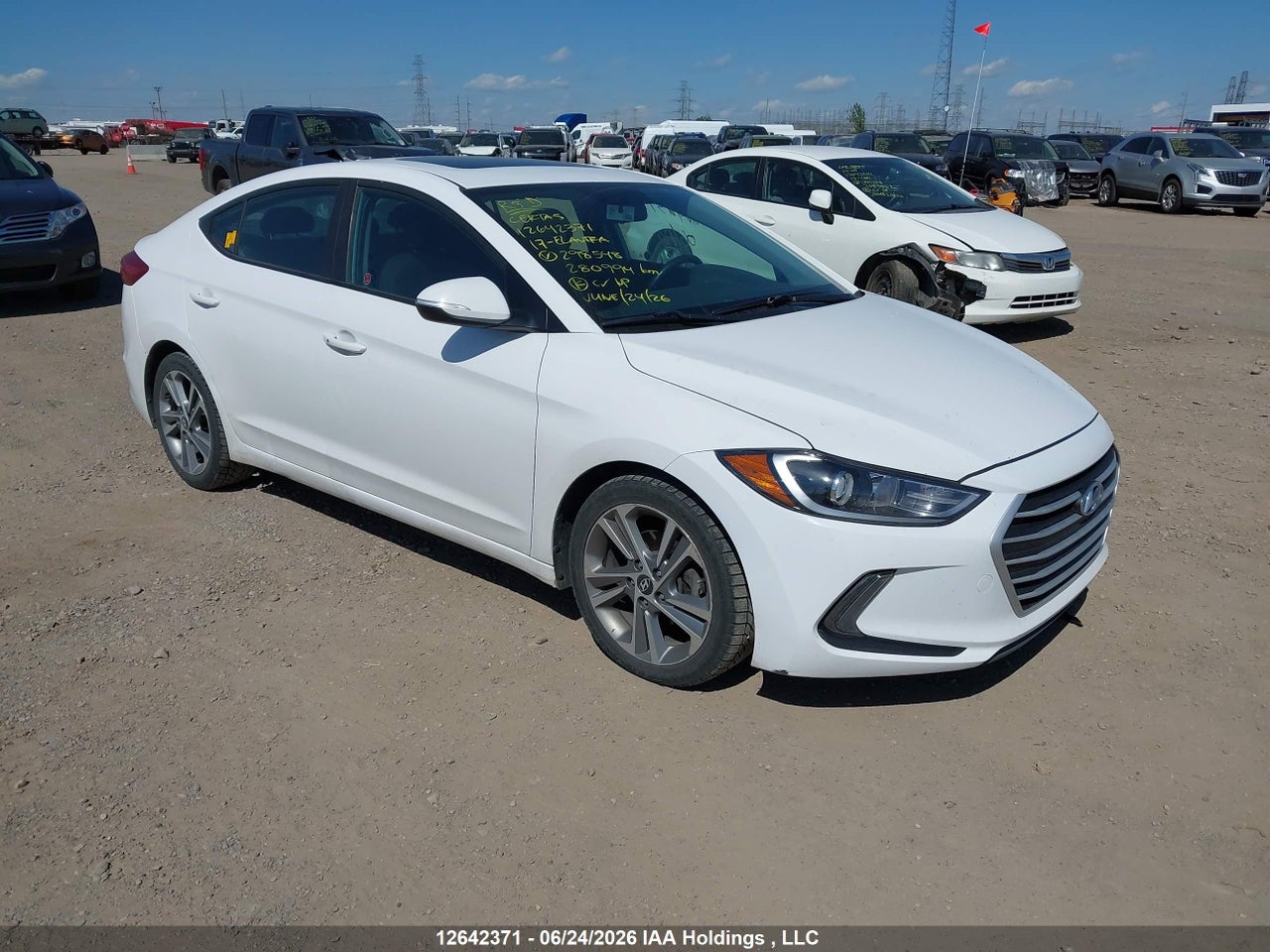 KMHD84LF9HU298548 · 2017 HYUNDAI ELANTRA GLS