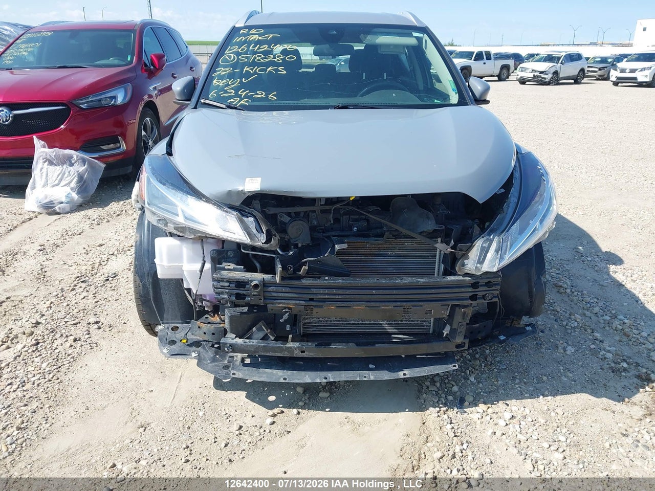 3N1CP5CV9NL518280 · 2022 NISSAN KICKS SV · 6/24