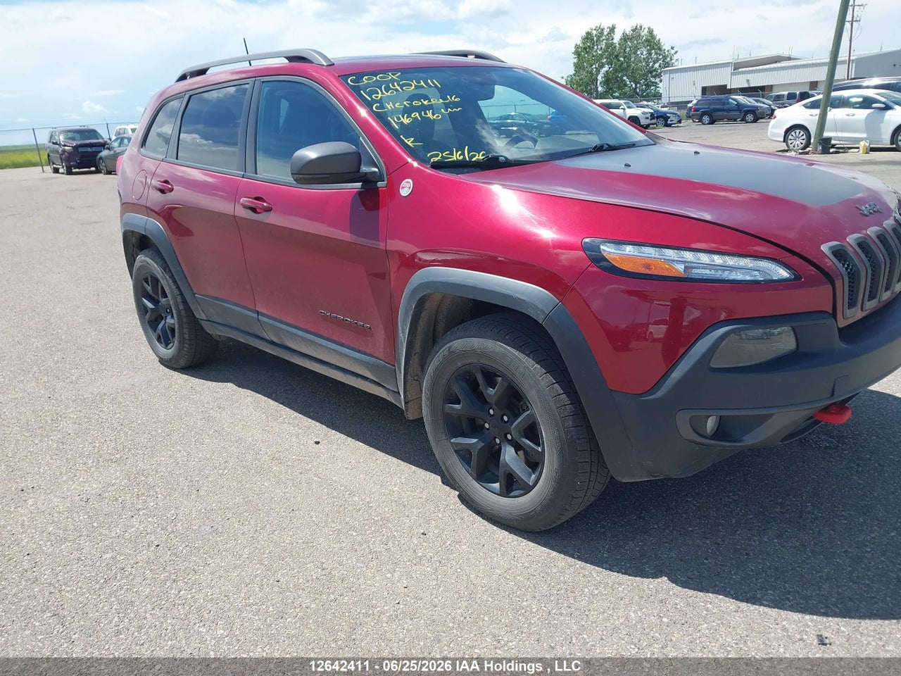 1C4PJMBS8GW146946 · 2016 JEEP CHEROKEE TRAILHAWK