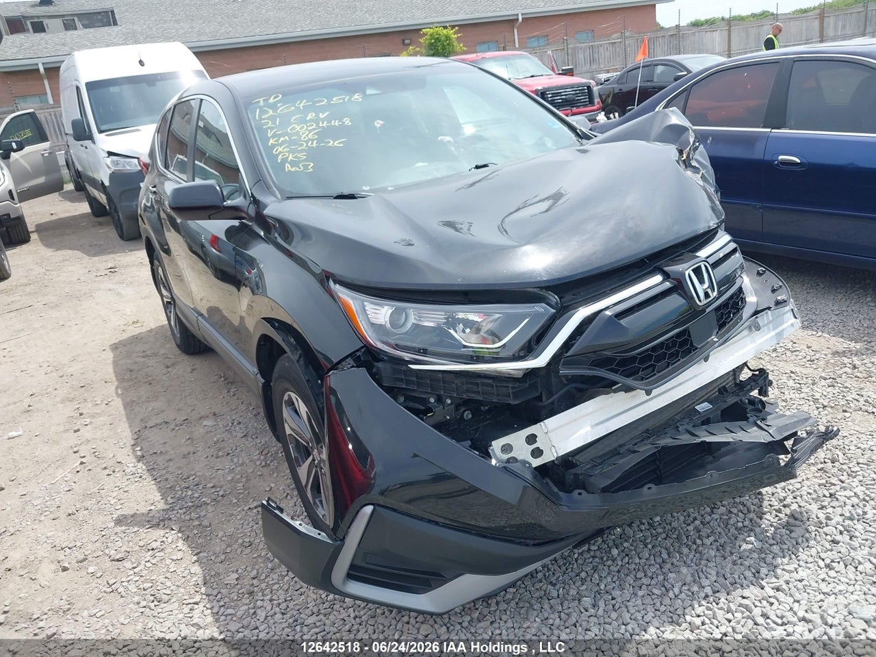 2HKRW1H25MH002448 · 2021 HONDA CR-V LX