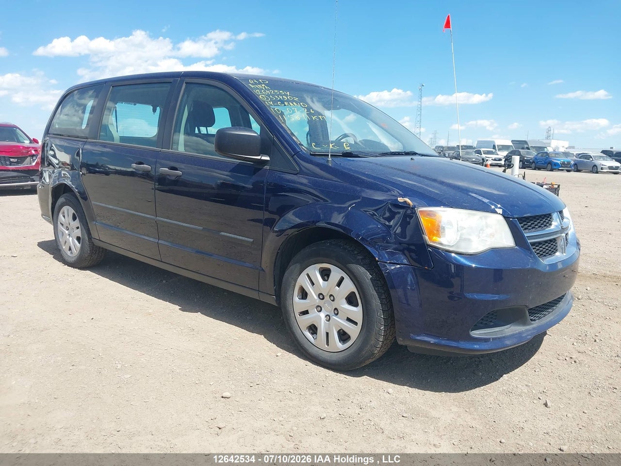 2C4RDGBG4ER334902 · 2014 DODGE GRAND CARAVAN SE/SXT