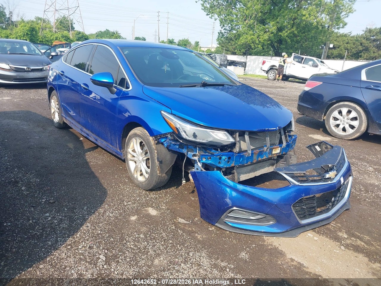 1G1BG5SM5G7271468 · 2016 CHEVROLET CRUZE PREMIER AUTO