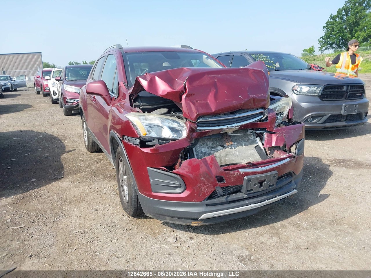 3GNCJMEB8EL156378 · 2014 CHEVROLET TRAX 2LT