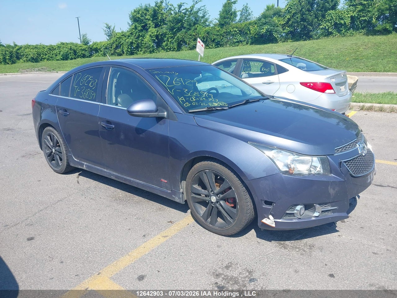 1G1PE5SB2E7368599 · 2014 CHEVROLET CRUZE 2LT