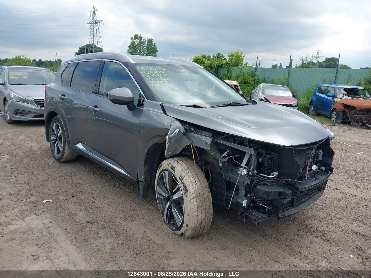 JN8BT3DD2NW275828 · 2022 NISSAN ROGUE PLATINUM