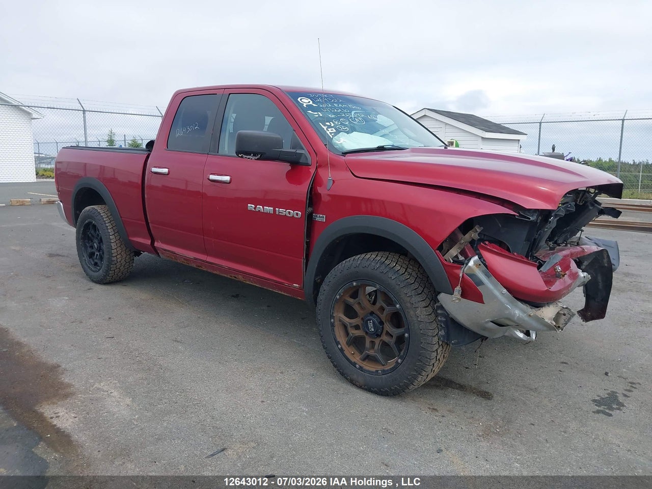 1C6RD7GT5CS132210 · 2012 DODGE RAM 1500 SLT