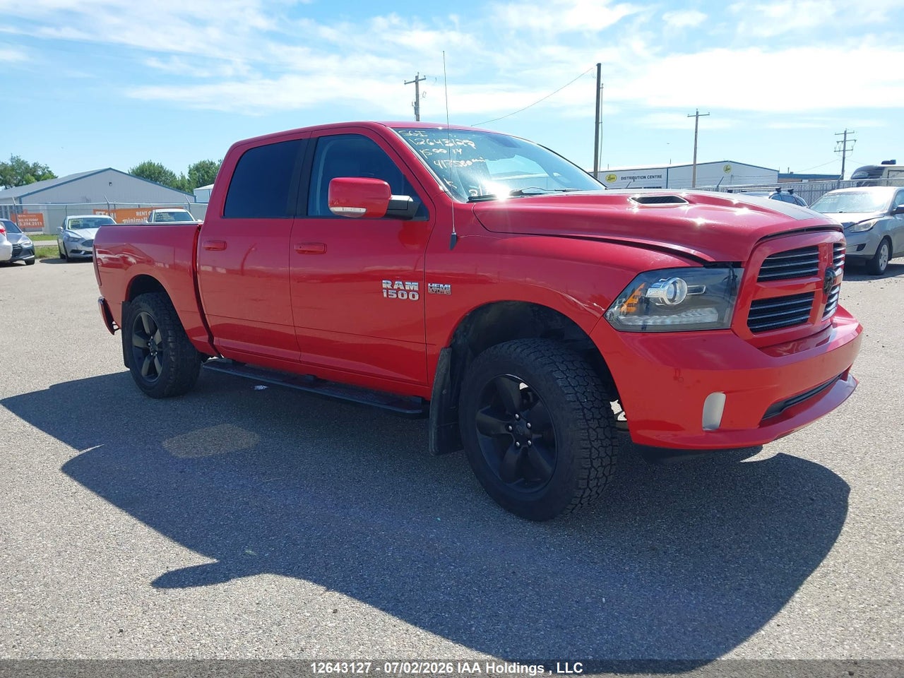 1C6RR7MTXES417560 · 2014 RAM 1500 SPORT