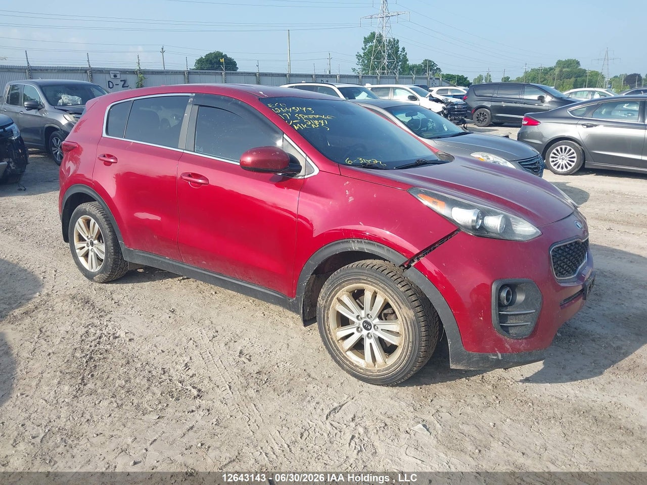 KNDPM3AC4H7211041 · 2017 KIA Sportage LX