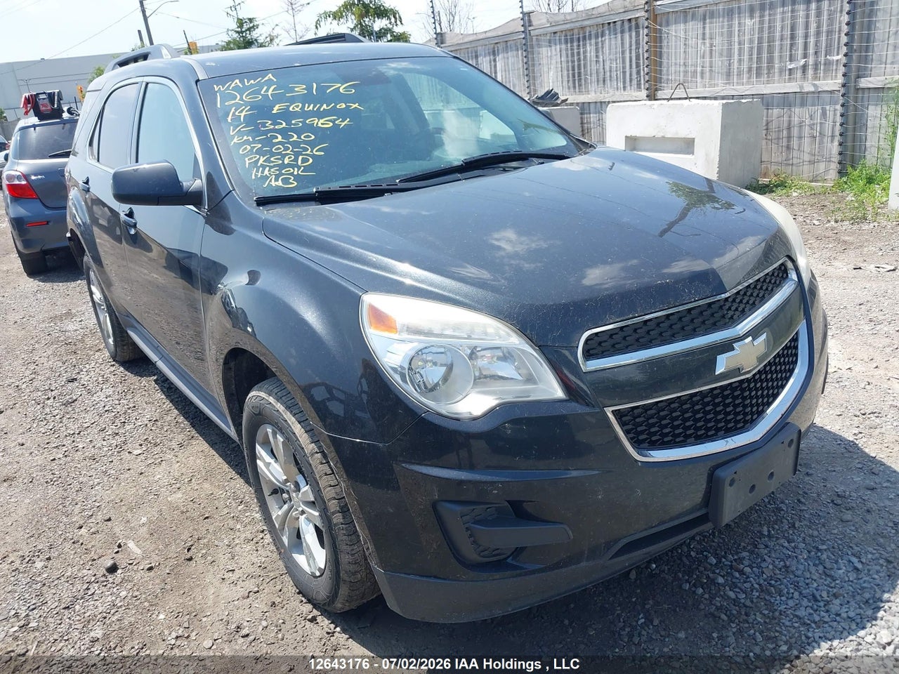 2GNFLFEK2E6325964 · 2014 CHEVROLET EQUINOX 1LT